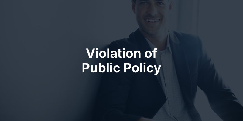 Violation of Public Policy